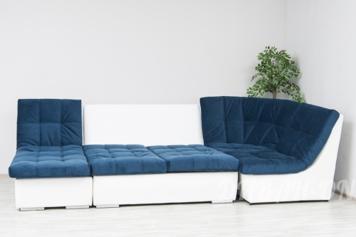 Модульный угловой диван "Релакс-3. Лазурный" 16  фото 4