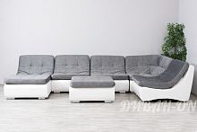 Модульный угловой диван "Релакс 380 + пуф" 26 