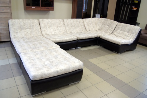 Модульный угловой диван "Релакс 380 + пуф" 45  фото 3