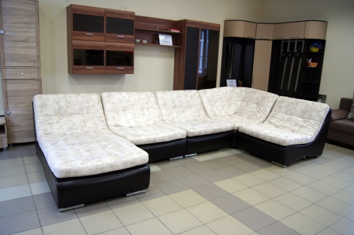 Модульный угловой диван "Релакс 380 + пуф" 45  фото 4