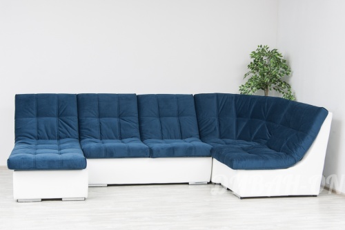 Модульный угловой диван "Релакс-3. Лазурный" 16  фото 2