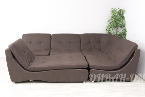 Модульный угловой диван "Релакс 380 + пуф" 34  фото 3