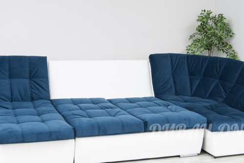Модульный угловой диван "Релакс-3. Лазурный" 16  фото 5