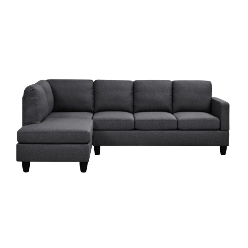 Угловой диван "Мемфис. Темно-серый" фото 3