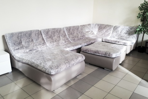 Модульный угловой диван "Релакс 380 + пуф" 47  фото 2