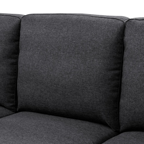 Угловой диван "Мемфис. Темно-серый" фото 5