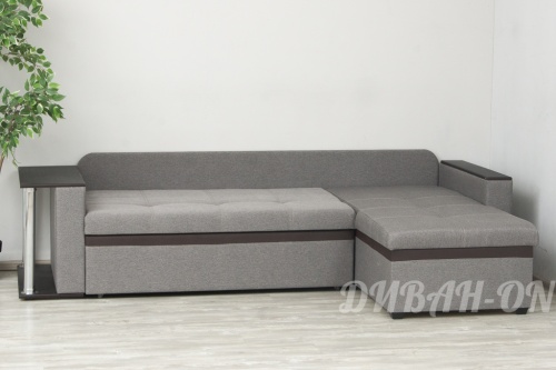 Угловой диван "Атланта+стол. Серый"  фото 2